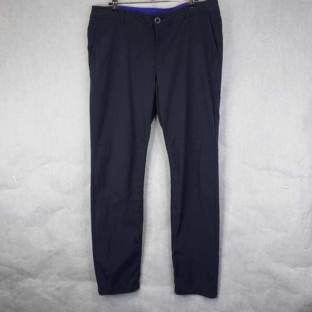 Eddie Bauer Travex Hiking Pants Women 12 Straight Leg Grey Gorpcore Sport Nature